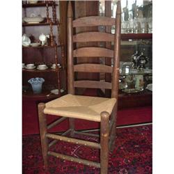 UNSUAL WALNUT HAND MADE CHAIR #2393532