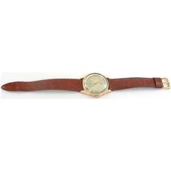 18K Gold Vintage Omega Men's Wristwatch Nice co#2393540