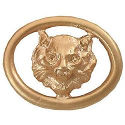 Antique 18K Gold Fox Head Nouveau Cufflinks #2393545
