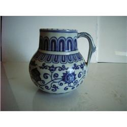 chinese blue and white tankard #2393659