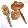 Pink Guilloche Enamel, and Brass Dresser sET #2393865