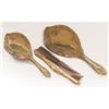Ormolu Art Nouveau Mirror, Brush & Comb Set #2393869