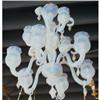 Murano Opalene Glass Chandelier #2393882