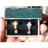 Image 1 : IMPERIAL RUSSIAN FABERGE 2.4ct DIAMOND EARRINGS#2394231