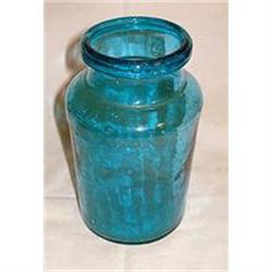 ANTIQUE MEDICAL BLUE POT CIRCA 1850 #2384977