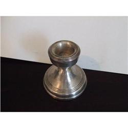 Antique English silver candlestick c1919 #2384998