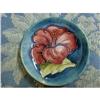 Image 1 : Moorcroft-Pottery-Butter Pat Dish-HIBISCUS  #2385017