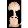 ELEGANT LADY Pink Glass Figural Vanity Lamp #2385354