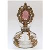 Pink Glass Jewel, Ormolu & Crystal Perfume #2385364