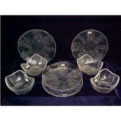 Lindshammer Crystal Luncheon Set #2385412
