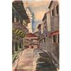 Image 1 : ORIG WATERCOLOR PANAMA STREETSCAPE #2385457