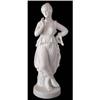 White Parian Classical Woman Figurine #2385679