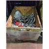 Image 1 : BIN OF HEAVY DUTY INDUSTRIAL SCREW PIN ANCHOR SHACKLES, HOOKS, & HEAVY LIFTING EYES