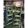 Image 1 : PAIR OF 16' ALUMINUM INDUSTRIAL MULTI LADDERS