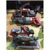 Image 1 : LOT OF MILWAUKEE M18 CORDLESS POWER TOOLS INCLUDING SAWZALL, 7-1/4" CIRCULAR SAW,