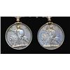 Image 1 : INDIA Indian Mutiny Medals 1858 A Pair of Lucknow Named Medals Fine+-Very Fine