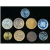 Image 2 : MEDALS CANADA 1962-1982 A 9 Piece Group of Provincial Commems