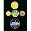 Image 2 : MEDALS CANADA. A Lot of 5 Mixed Pieces Very Good-Uncirculated