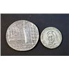 Image 1 : Poland 1974-1978 A Pair of Commemorative Sailing Medals Uncirculated
