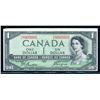Image 2 : BANK OF CANADA $1.00 1954 A Lot of 3 Banknotes Devil's Face Mixed Signature VG-F-15