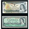 Image 2 : BANK OF CANADA $1.00 BC-37 & 46 A Lot of 4 Replacement Banknotes