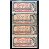 Image 6 : BANK OF CANADA $2.00 1954. A Lot of 11 BC-38 Modified Portrait Banknotes F-UNC