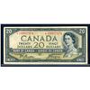Image 1 : BANK OF CANADA $20.00 1954 BC-33bA CCCS VF-20