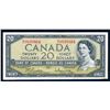 Image 4 : BANK OF CANADA $20.00 1954. A Lot of 3 BC-41b Modified Portrait Banknotes VF+-AU