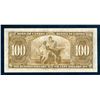 Image 2 : BANK OF CANADA $100.00 1937 BC-27b S/N B/J0174949 Banknote CCCS Choice AU-50