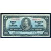 Image 4 : BANK OF CANADA 1937 A Lot of 2 Different Banknotes F-AU