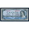 Image 4 : BANK OF CANADA 1954. A Lot of 4 Devil's Face Mixed Denomination Banknotes VG-VF