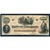 Image 1 : USA $100.00 1862 T-41 Confederate States of America Banknote Very Fine+