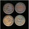 Image 2 : TOKENS Halfpenny A Lot of 4 Lower Canada Bouquet Sous Very Good-Very Fine