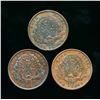 Image 1 : TOKEN Penny 1842 PC-2B Br- 526 A Lot of Three Bank of Montreal Pieces Fine-Very Fine
