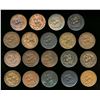 Image 1 : TOKEN Halfpenny 1850-57 PC-5 Br-570 A Study Group of 19 Mixed Dates Fine-Very Fine+