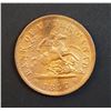 Image 1 : TOKEN Penny 1857 PC-6D Province of Canada Br-719 15.5 gm. Uncirculated