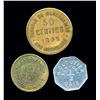 Image 1 : TOKENS Bowman Quebec. A Lot of 3 Pieces Very Fine-Extra Fine