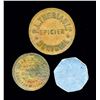 Image 2 : TOKENS Bowman Quebec. A Lot of 3 Pieces Very Fine-Extra Fine
