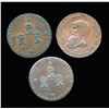Image 2 : CONDOR TOKENS Cheshire/Cornwall 1791 A Lot of 3 Pieces All Very Fine