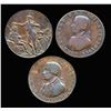 Image 2 : CONDOR TOKENS Hampshire 1794-97 A Lot of 3 Pieces Fine-Very Fine