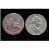 Image 2 : CONDOR TOKENS Kent 1794-95 A Lot of 2 Pieces Very Fine-Extra Fine