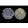 Image 2 : CONDOR TOKENS Lancaster 1791-92 A Lot of 2 Pieces Both Very Fine