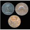 Image 1 : CONDOR TOKENS Lancaster 1791-93 A Lot of 3 Pieces Both Very Fine