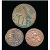 Image 1 : CONDOR TOKENS Middlesex 1793 A Lot of 3 Political and Social Series VG+-EF