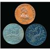 Image 1 : CONDOR TOKENS Middlesex 1793-1794 A Lot of 3 Political and Social Series VF-VF+