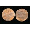 Image 2 : CONDOR TOKENS Middlesex 1794 A Lot of 2 Pieces Extra Fine-Uncirculated