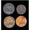 Image 1 : CONDOR TOKENS Middlesex 1795-1800 A Lot of 4 Pieces Fine-Extra Fine