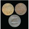 Image 2 : CONDOR TOKENS Middlesex 1795 & N/D A Lot of 3 Pieces Fine-Very Fine