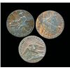 Image 1 : CONDOR TOKENS Norfolk 1792-93 A Lot of 3 Norwich Pieces Fine+-Very Fine+