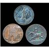Image 2 : CONDOR TOKENS Suffolk 1794-95 A Lot of 3 Town Tokens All Very Fine